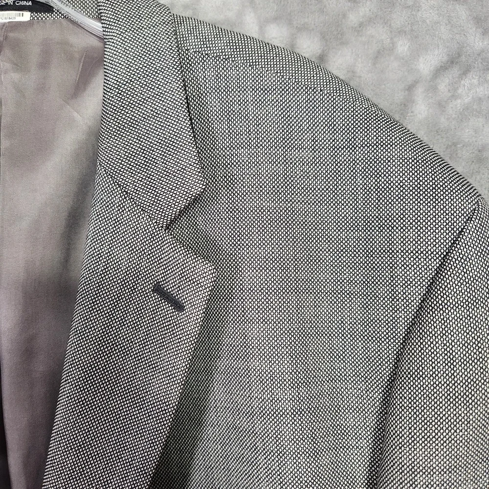 Lauren Ralph Lauren Blazer Mens 50R Gray Birdseye Wool Classic Preppy Career‎